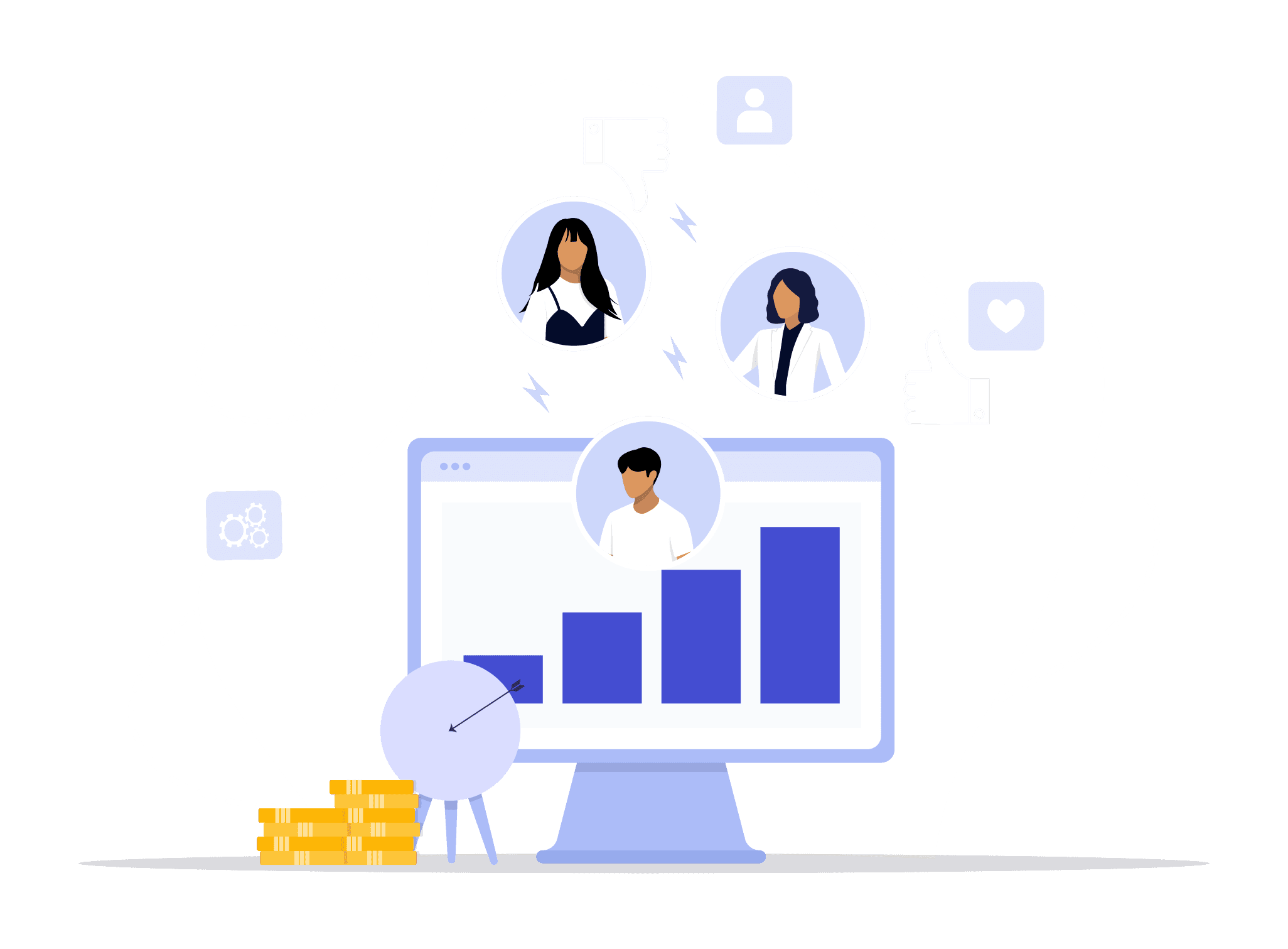 RFM Segmentation Illustration - Recency Frequency Monetary Modell