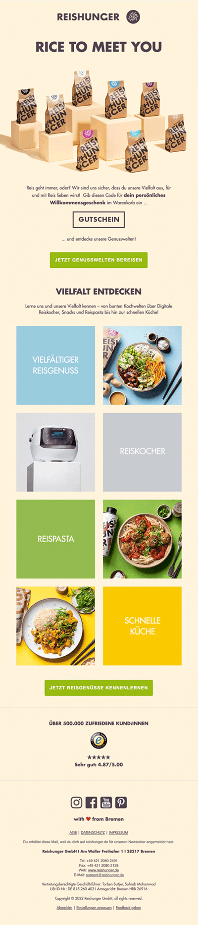 Reishunger — Rice to meet you – dein Geschenk wartet!