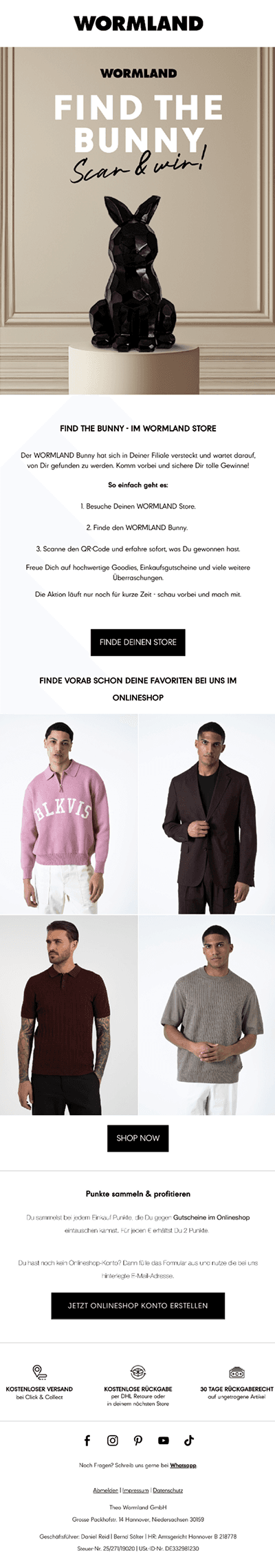 Wormland — Hast Du den WORMLAND Bunny schon entdeckt?