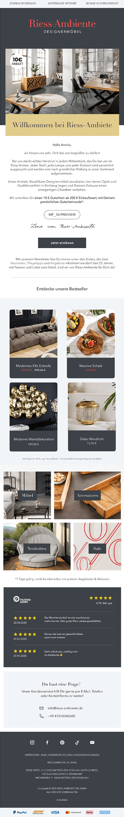 Riess Ambiente — Herzlich willkommen bei Riess-Ambiente